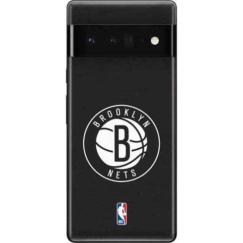NBA Brooklyn Nets Distressed Google Pixel 6 Pro Skin